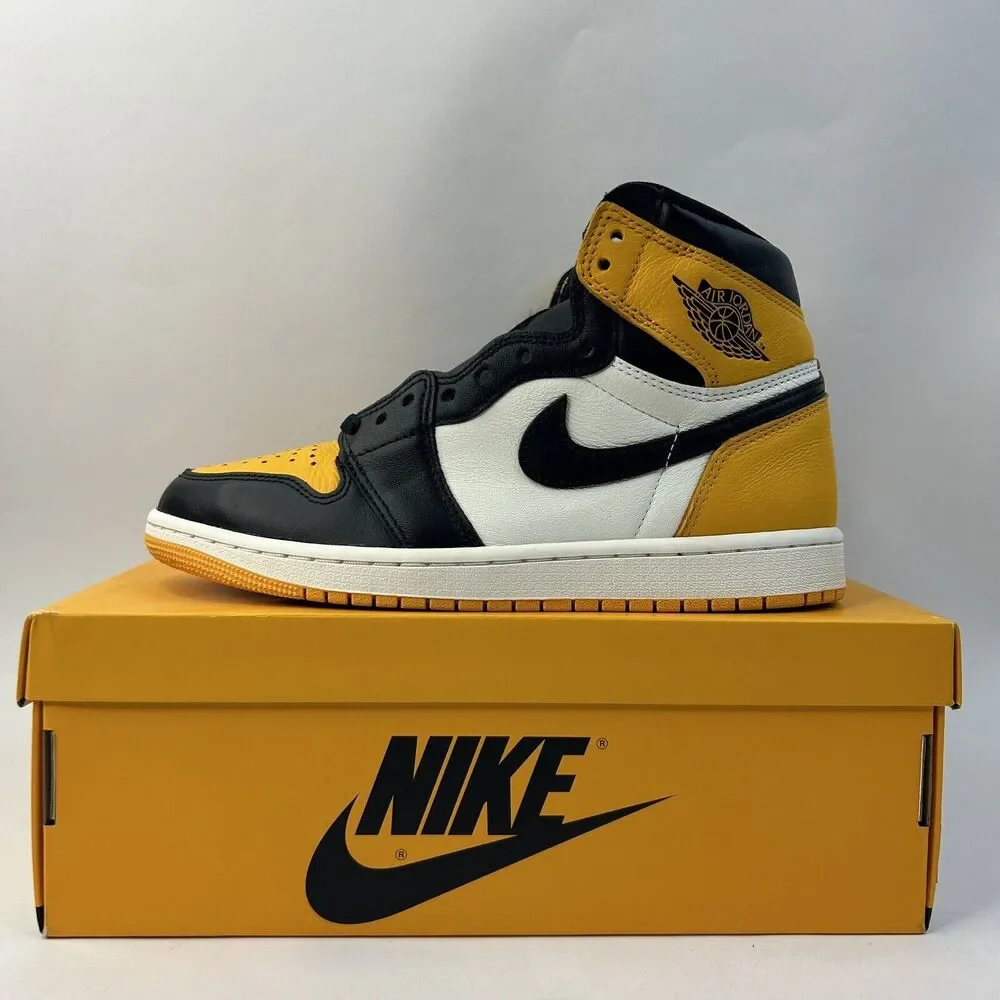 Nike Shoes Air Jordan 1 Retro High OG “Yellow Toe/Taxi” 2024